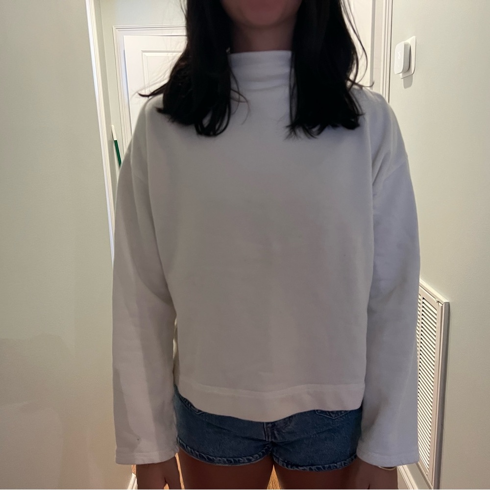 EILEEN FISHER MOCKNECK SWEATER